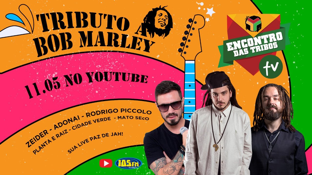 Tributo a Bob Marley com Zeider, Adonai e Rodrigo Piccolo (Ao Vivo)