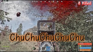 RUST (EP.7) ChuChu Solo Counter Raid (8 Killed)