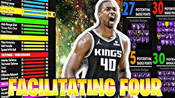 Rare PF Build!! Best Power Forward Build 2k22 Current Gen.