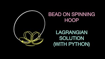 Bead on a Spinning Wire Hoop: Lagrangian Mechanics