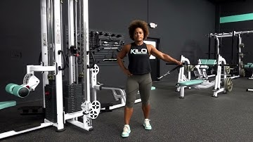 Lateral Raise - Standing - Low Pulley - One-Arm