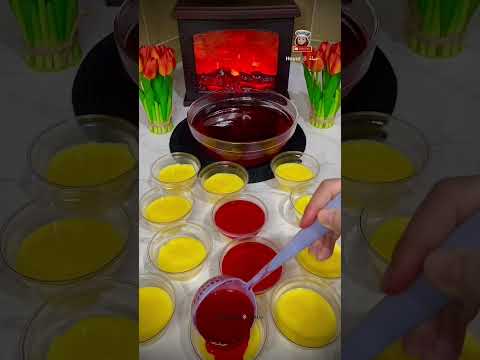 كاسات حلى جيلي كاسترد كريم كراميل