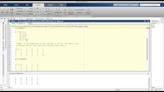 MATLAB Video 23: flipud, fliplr, and rot90 functions