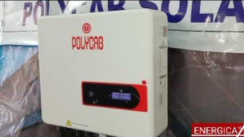 POLYCAB Solar Inverter OVGV Bluetooth Setting