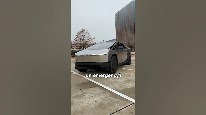 How Do I Get Out Of The Cybertruck If The Battery is Empty? 🪫🤔