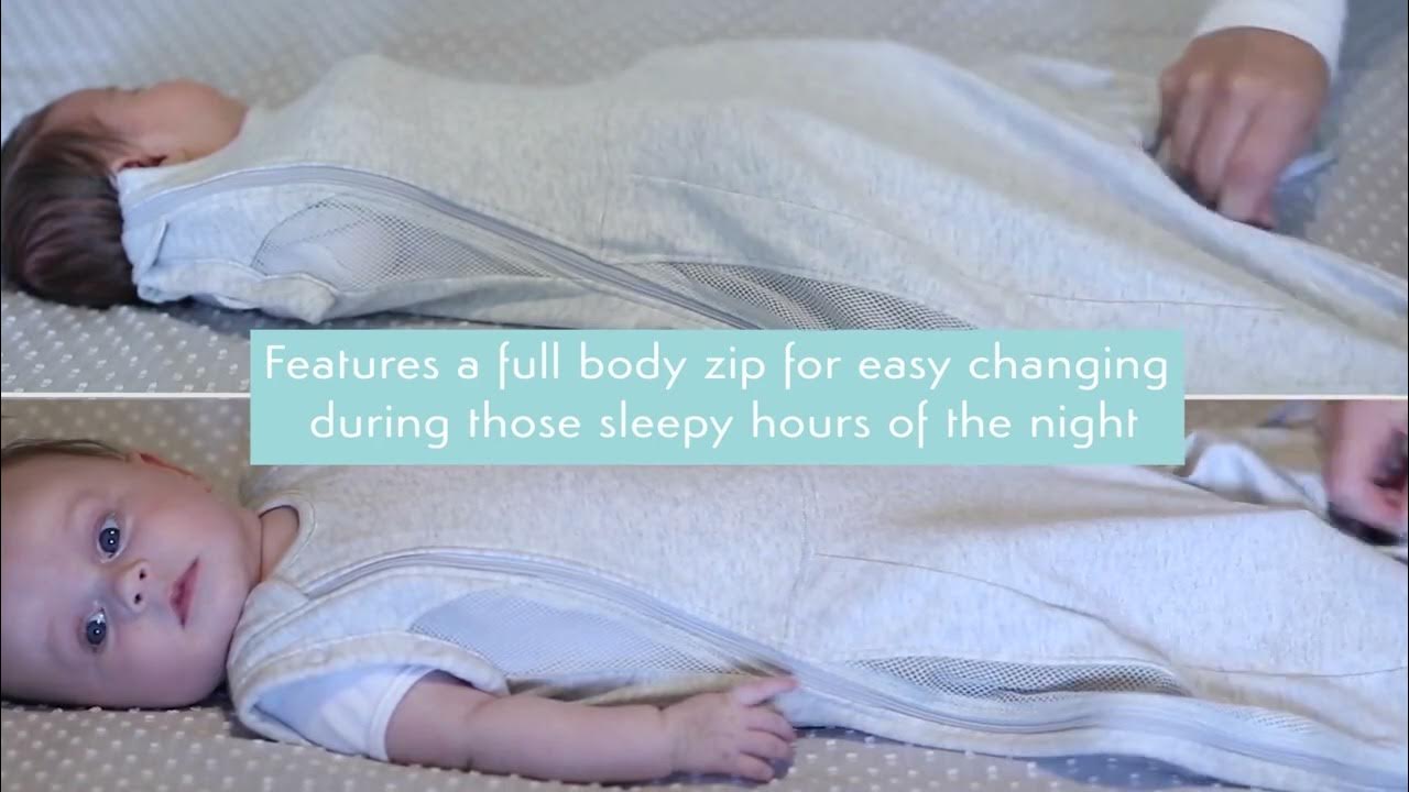 Purflo Swaddle to Sleep Bag YouTube