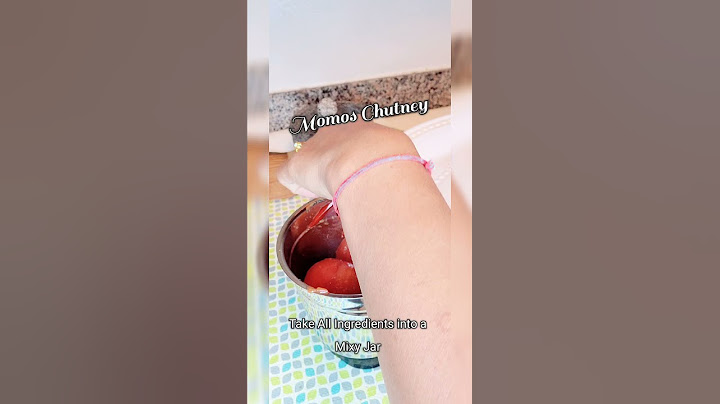 Tomato Chutney For Momos|| Red Chilli Tomato Chutney For Momos#Shorts