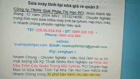 nạp mực in tận nơi quận 5 - call 0989228326