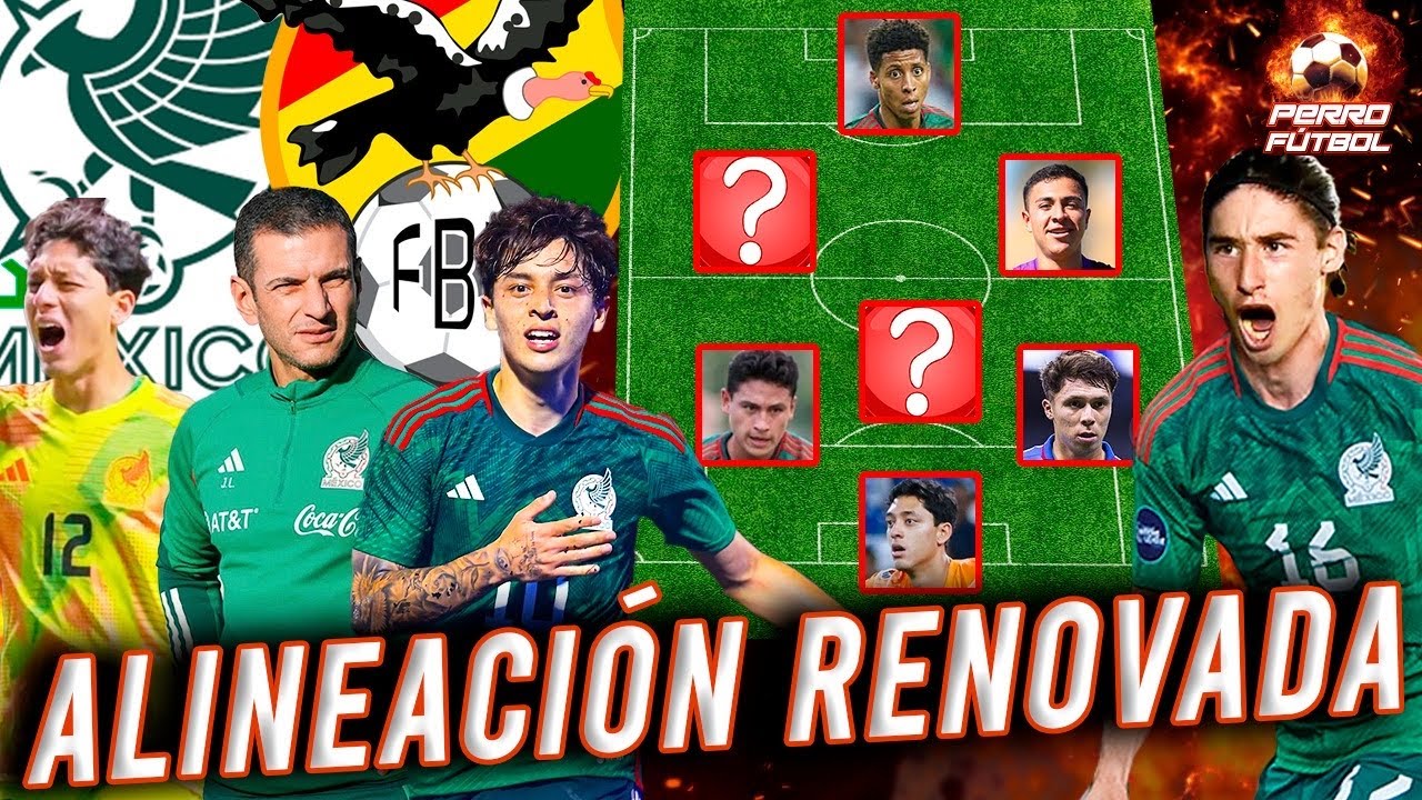 Mxico vs Bolivia: Las alineaciones para el juego amistoso - ESPN