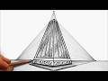 How To Draw Using THREE POINT PERSPECTIVE | Step by Step | For BEGINNERS