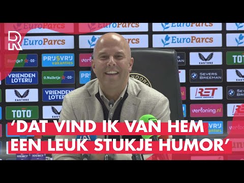 'Je bent ELKE WEEK NIEUWSGIERIG' | Feyenoord-trainer SLOT is TEVREDEN na Go Ahead Eagles-thuis (3-1)