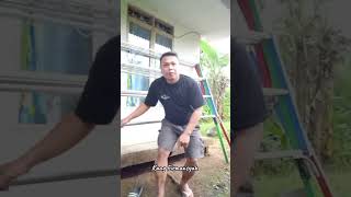 T3tangga Baru Lagi Jemur B4ju funnyreels komedi pasutri