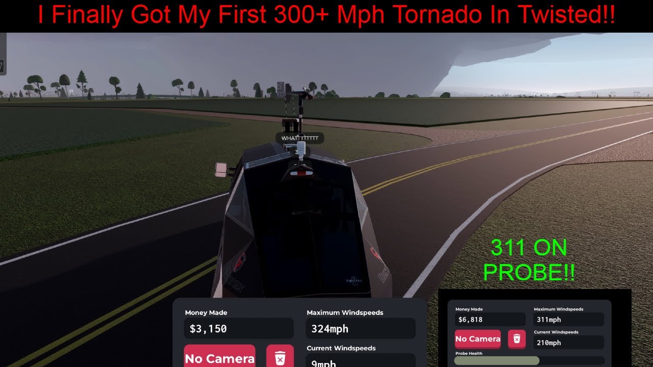 I Got My First 300+ Mph Tornado In Twisted!!! - YouTube