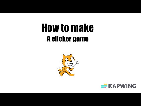 How to make a clicker game in scratch - YouTube