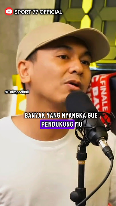 gara2 film cinta brontosaurus Raditya Dika dikira orang fans MU