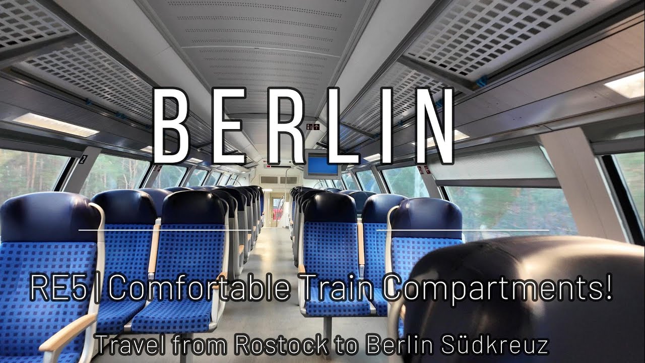 Experience a Comfortable Train Journey RE5 from Rostock to Berlin