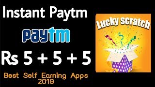 Instant Paytm Cash Rs 5 + 5 + 5 Free Paytm Cash ! Best self earning apps 2019 !! screenshot 5