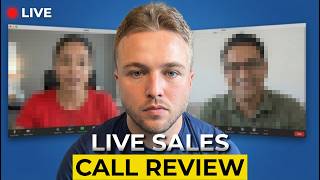 Reviewing a Sales Call from an 18 Yr Old Closer ($30k/mo)
