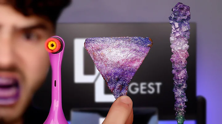 Does Purple ASMR Snacks Cause Cavities !? *short's mukbang*