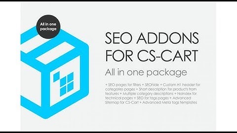 SEO пакет - установка модулей и экосреды для работы