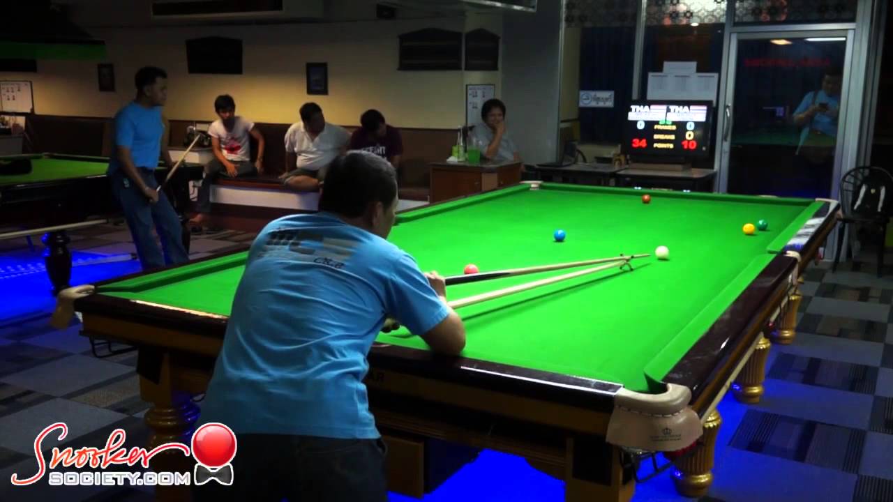 พุฒ อุบล ชนะ เก่ง คลองขวาง 5-2 แชมป์ New CS Snooker 6-red เฟรม 1