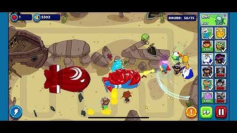 Bloons Adventure Time - Wrecked Boat - Impoppable