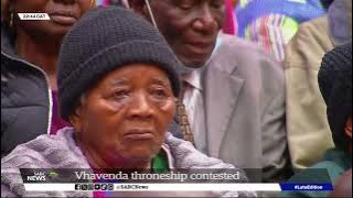 Vhavenda throneship contested in court