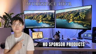 My Realistic Desk Setup That Gets the Job Done