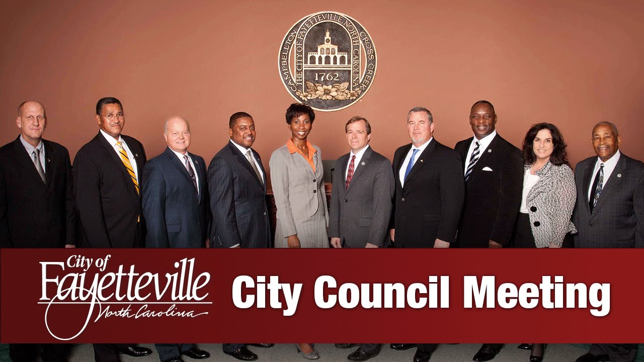 Fayetteville City Council Meeting - May 26, 2015 - YouTube