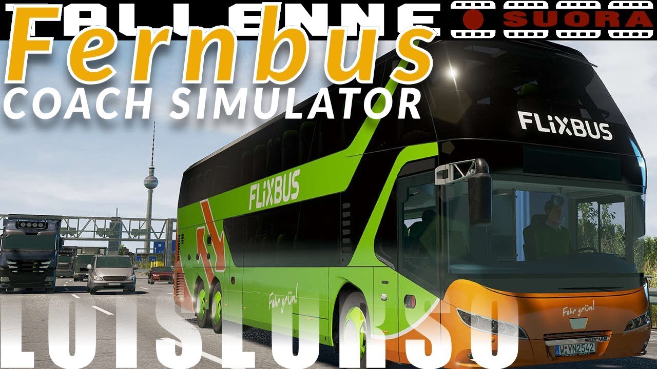 Fernbus Coach Simulator (TALLENNE 🔴) - Kolmen kaupungin kulku