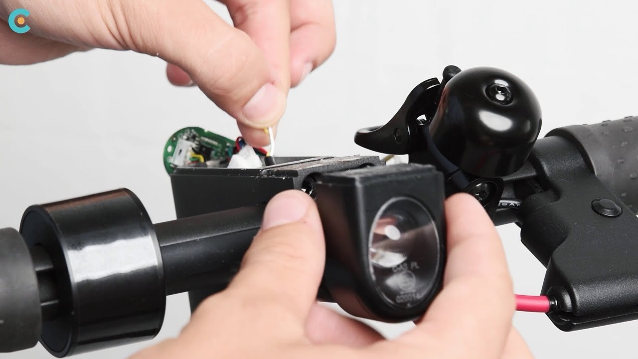 Remplacement du feu avant pour les modèles de scooter électrique Xiaom Remplacement du feu avant pour les modèles de scooter électrique Xiaom