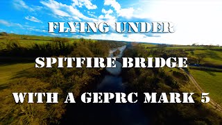 Recreating History: Flying a Drone Under Winston Bridge like a Spitfire Pilot! 🛩️🚁