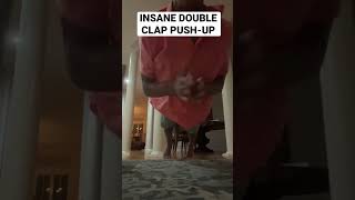 Kid Does Insane Double Clap Push-Up 