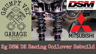 How to Replace 2g DSM D2 Racing Coilover Shocks (and why you should!)