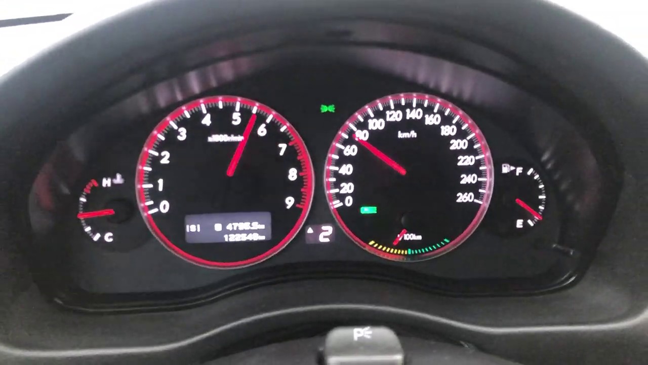 Subaru Legacy BLE 0-100 Acceleration. Stock