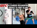 UFC Champion Alexander Volkanovski Arrives to Fight Island UFC 251