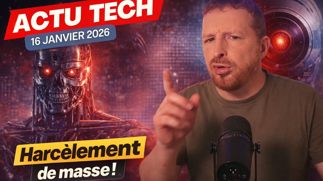 Grok en Terminator et Gemini en Big Brother. Ca devient chaud l'IA en 2026, non ?