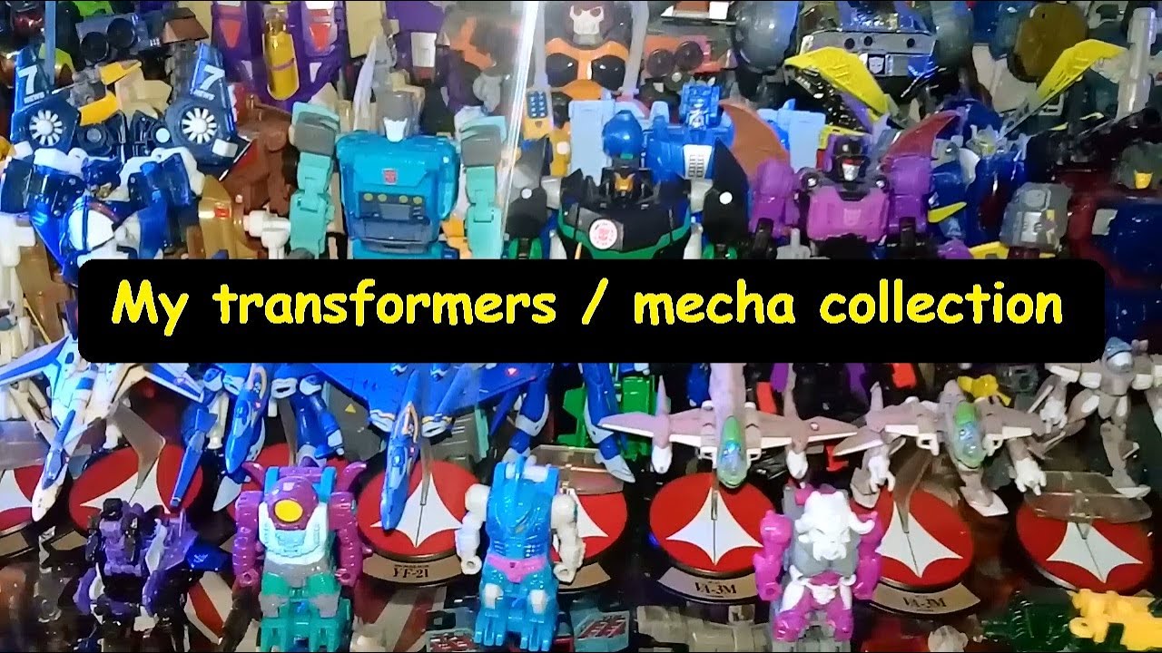 My transformers/mecha collection!