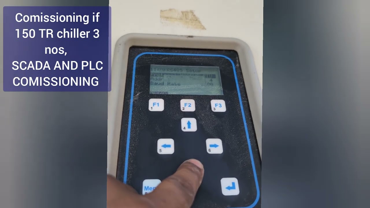 BLUESTAR CHILLER BMS INTRGATION | Modbus Communication | PLC SCADA