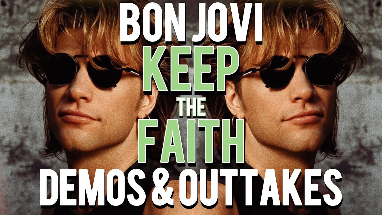 RARE Bon Jovi Keep The Faith Demos | Water Into Wine, Skin Deep, Fields of Fire + MORE