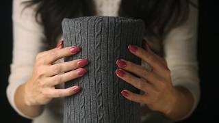 ASMR - Big Sweater Mic Soft Scratching & Massage + Winter Wind (No Talking, 1 Hour)