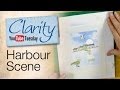 Stamping How To - Harbour Scene