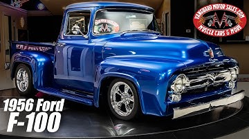 1956 Ford F100 Pickup Restomod For Sale Vanguard Motor Sales #6221