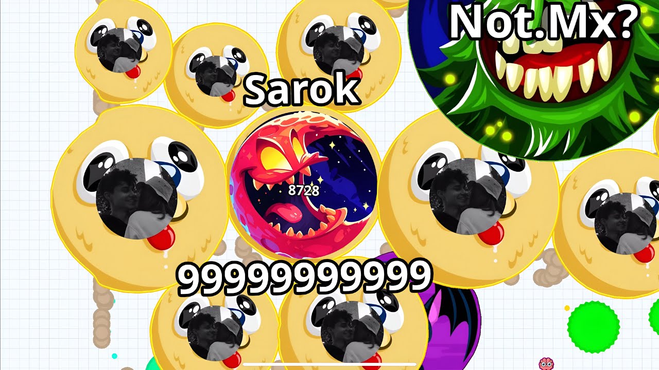 EPIC DUO DESTROY TEAMS! (AGARIO MOBILE)
