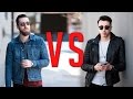 Denim vs leather jackets which is more badass  gents lounge