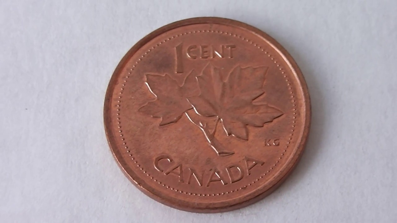 1 Cent Canada 1952 2002 Amazing Penny Coin YouTube