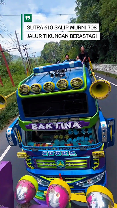 AKSI BUS SUTRA SALIP BUS MURNI DI JALUR BERLIKU BERASTAGI