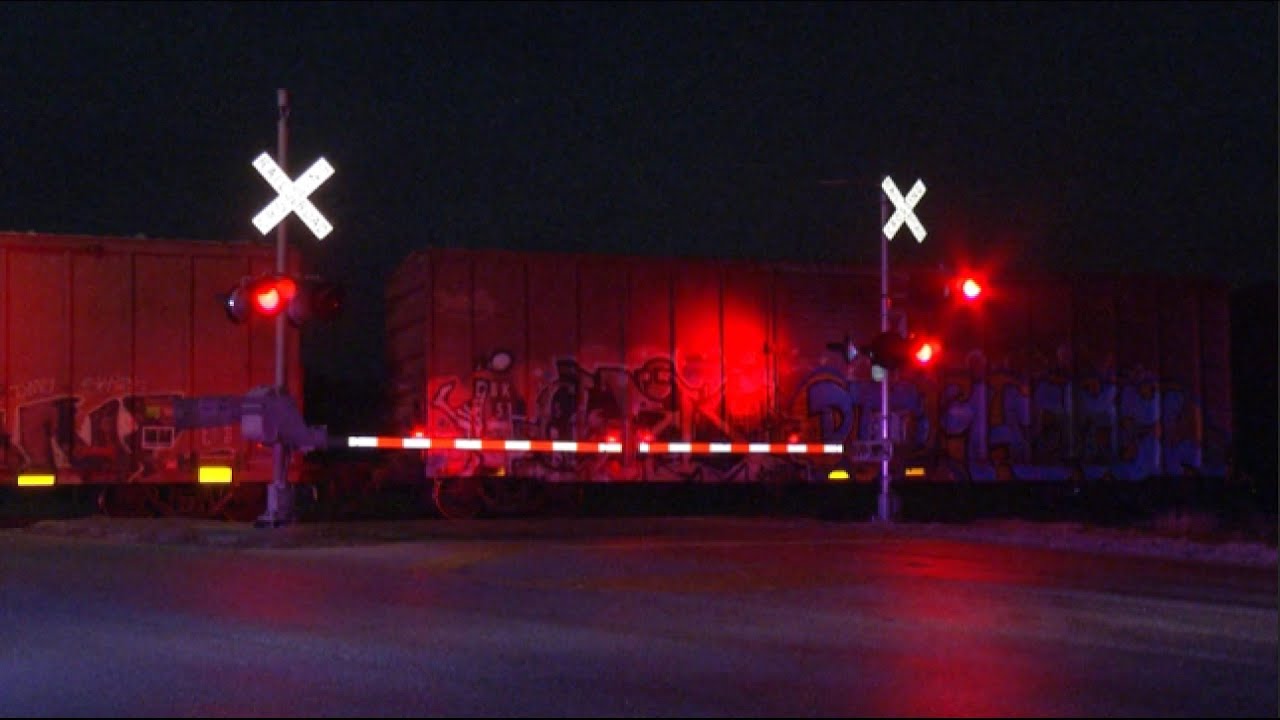 Man hospitalized after being hit by ladder on side of moving train ...