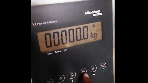 minebea giving wrong reading, calibration