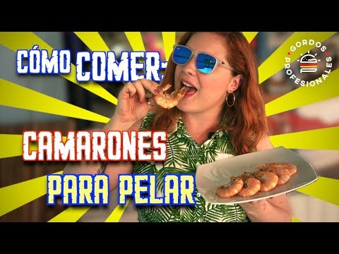 Video: Como Comer Camarones